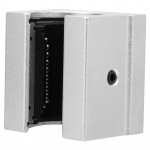 2 tk SBR20UU Avatud Lineaarlaager Liug Alumiiniumsulam Lineaarse Liikumise Plokk