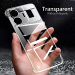 Raamita magnetiline Magsafe &otilde;huke &uuml;mbris jaoks Realme GT Neo 5 Neo5 240W 5G juhtmevaba laadimise k&otilde;va tagakaas Realme GT NEO 5 puhas