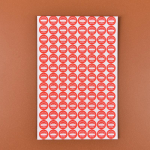 208 tk 10 mm Garantii Katkine Pitseerikleebis Universaalne Garanteeritud T&uuml;histamiskleebis