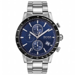 Hugo Boss 1513510 Kaasaegne Sportlik Rafale Analoog Sinise sihverplaadiga Meeste k&auml;ekell 44 sinine