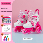 Reguleeritavad vilkuvad rulluisud lastele Size XS (Suitable for 25-29, Age 2-4) 27-30#