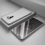 Coque - PHONILLICO - Samsung Galaxy S9 PLUS - Rigide - Plastique Dur - Argent