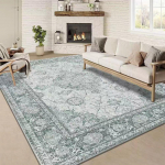 Boheemlaste stiilis elutoa vaip Kokkupandav vaipapadi Libisemisvastane voodi&auml;&auml;rne vaip 160*230cm