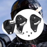 2 Pieces Helmet Base Easy to Install Accessories Directly Replace for Full Face Helmets