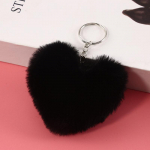 8 cm kohev pompooniga v&otilde;tmehoidja kingitused naistele Pehme s&uuml;damekujuline pompon v&otilde;ltsj&auml;nese v&otilde;tmehoidja pall autokoti tarvikud v&otilde;tmehoidja