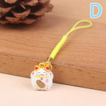 Cartoon Bell Jaapani &otilde;nnelik kass Multifilm Bell Lucky Copper Bell Mobiiltelefoni ripats v&otilde;tmehoidja t&uuml;drukute koti tarvik