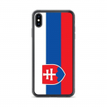 Coque iPhone - Slovaquie - XS Max - Souple - Mitmev&auml;rviline - Disain Drapeau