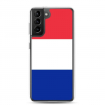 Coque T&eacute;l&eacute;phone &ndash; Samsung &ndash; Galaxy S21 Ultra &ndash; Drapeau France &ndash; Souple &ndash; Mitmev&auml;rviline