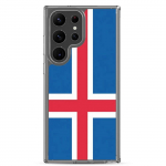 Coque T&eacute;l&eacute;phone - Samsung - Galaxy S23 - Drapeau Islande - Souple - Mitmev&auml;rviline