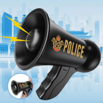 Dress up Megaphone Bullhorn Speaker for Kids Toy Handheld Accessories Role Play