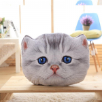 Kristallsameti padi, Diivanipadi, Eemaldatav Pestav Padi, Joonisfilmi Simulatsioon Armas Kassipoja Padi, Pl&uuml;&uuml;sist Sametpadi, Diivani Kaunistus 40*40cm