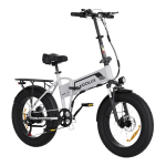 BK10S Folding Electric Bike 20inch fat tire,48V13Ah Battery 20Inch