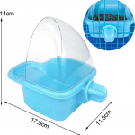 Linnuvannikast, papagoi puurivann, papagoivann, papagoi toidus&ouml;&ouml;tja, kronsteini kandikuga linnuvanni puuritarvikud trumpet