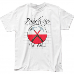 100% puuvillast TOPID UNISEX T-S&Auml;RGID MEESTELE NAISTELE Pink Floyd The Wall Haamrid T-s&auml;rk Meeste Rock and Roll Klassikaline B&auml;ndi T-s&auml;rk Valge S valge