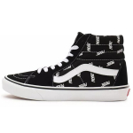Sk8-Hi Vans Allover Logo - Must Unisex Tennised T&otilde;eliselt Valged VN0A32QGQW7 36.5