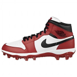 Air Jordan 1 Mid TD Cleat Chicago 2023 Meeste Tossud Punane Valge Must FJ6805-106 44