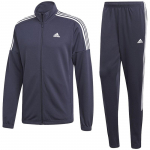 Adidas Sports Lifestyle Seeria Seisva Kraega &Uuml;hev&auml;rviline Mugav Jakk Ja Elastne Pikk P&uuml;ksid Vabaaja Spordidress Meeste &uuml;likond Sinine DV2446 XXL