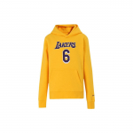 Nike Kapuutsiga S&auml;rk Los Angeles Lakers James Number 6 Pullover Laste kapuutsid Kollane 3Z2B7FDE2-LAK06 L
