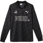 Puma Pikak&auml;ise tr&uuml;kiga T-s&auml;rk Meeste topid Must 628137-01 XL