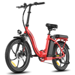 FAFREES F20+ Electric Bicycle Foldable 20 250W Motor Electric Bike Adult Top Speed 35Km/h 36V 20AH Range 90Km Load 150kg 4 Color 36V 20AH punane