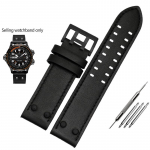 Ehtsa nahast kellarihm Hamilton Khaki Aviation Field seeria meeste kellale Rihm Neetidega Pruun 20mm 22mm 22mm