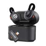 Hollyland Lark M2S juhtmevaba mikrofon USB-C pistikuga iPhone'i ja Androidi jaoks, titaanist kinnitusklamber, Plug-and-Play, 300 m leviala, vlogginguks, YouTube'i jaoks must