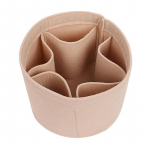 Naiste meigikott Lihtne naiste &auml;mber Vilt Mugav kaasaskantav vaba aja veetmiseks Suure mahutavusega k&auml;ekoti hoidmiseks m&otilde;eldud kosmeetikakott -