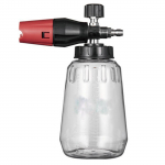 Professionaalne lumepesuotsik 1000 ml autode ja akende pesemiseks, must puhas