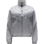Nike Windrunner L&otilde;tv l&otilde;ige UV-kaitsega T&otilde;mblukuga V&auml;litingimustes Vabaaja Spordijakk Naiste Jakk Valge FV6304-100 XS