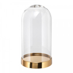 IKEA BEGAVNING: Klaaskuppel alusega, 19 cm (203.444.31)