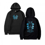 Kuum Trendikas Sleep Token Graafilise Prindiga Hupparid Mehed Naised T&auml;navamood Streetwear S&uuml;gis Pikkade Varrukatega Fliis Vabaaja Dressipluus S