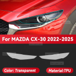 MAZDA CX-30 2020-2025 Autode Esitulede L&auml;bipaistev TPU Kaitsekile Eesmise Tulede V&auml;rvimuutev Kleeps Tarvikud Transparent