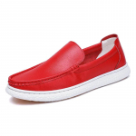 Meeste Nahast Mokassiinid Slip-on S&otilde;idujalatsid 39 punane