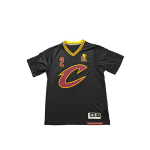 Adidas NBA Cavaliers Kyrie 2 Meistrid V-kaelusega Pullover L&uuml;hikeste varrukatega Korvpallivorm Unisex vorm A6N006 S black