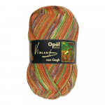 Opal Van Gogh Sokil&otilde;ng 5436, Gauguini tool, Oranž-pruun mitmev&auml;rviline