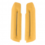 Suede ukse k&auml;etoe katte dekoratsioon, sise paneeli liist, sobib Ford Mustangile 2015-2020 Yellow