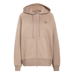 Adidas Stella McCartney FW25 FZ Kapuutsiga Jakk Mugav L&otilde;tv Spordi Pikkade Varrukatega Jakk Naiste kapuutsikad JZ0652 M beige