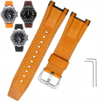 ONECanvas Nahast K&auml;ekella Rihm Casio GST-B100 S130 W300GL 400G W330 GST-W120L s120 W130L S100 Seeria Meeste Modifitseeritud Rihm 26mmMN 26mm