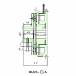 Vastupidav-DLD6-05 Elektromagnetiline sidur A-t&uuml;&uuml;pi &uuml;hekettaline sidur DC24V Kuivt&uuml;&uuml;pi Automaatne sidur Laagrid Mootori tarvikud nagu n&auml;idatud v&auml;rv