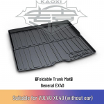 Kokkup&otilde;lvitatav TPE pagasiruumimatt Volvo XC60/XC90/XC40/V90/S90/EX30 jaoks Trunk Mat