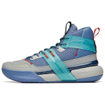 Anta Crazy 4 High top Performance Basketball Shoes Men's Blue Gray 112041605-7 40