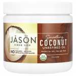 Jason Natural, Silendav kookosp&auml;hkli, Rafineerimata &otilde;li, 15 fl oz (443 ml)
