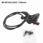 Shimano MT420 H&uuml;drauliline Ketaspidur D02S Vaik Piduriklotsidega 4 Kolvi 850mm 1650mm Ainult &Uuml;ks Pool MTB Jalgratta Piduri Osa MT420 D03S 1700mm