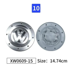 Volkswagen VW jaoks 4 tk 3BD601149B C8052K150 C1007K148 XW0609-15 C7072K143 C5067K144 Auto logo velje keskkatte rummu katted embleem f