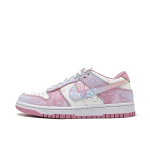 Nike Dunk Butterfly Feather Nichang Abrasion Resistant Low top Skateboard Shoes Women's Pink DD1873-112(Team499-) 39 white