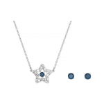 Swarovski Stella Soovit&auml;ht T&auml;hendus H&otilde;betatud Kristall Kaelakee Naiste kaelakee 5646762 Box (Random Color)
