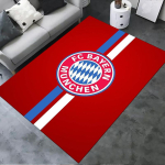 2025 Uus FC Bayern M&uuml;ncheni Vaip Elutoa Magamistoa Kodu Diivani Kaunistuseks, Laste m&auml;ngimiseks Libisemisvastane P&otilde;randamatt47 80x120cm( 31x47in) white
