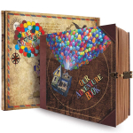 146-lehek&uuml;ljeline DIY k&auml;sitsi valmistatud fotoalbumi scrapbooking Meie seiklusraamat Retro Kraft-album Pulma-aastap&auml;eva m&auml;lestuskingitus emadep&auml;evaks