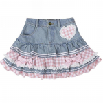Preppy stiilis Lolita Kawaii seelikud Jaapani magusad miniseelikud naistele Harajuku armas ballikleit teksasest skater Y2K k&otilde;rge v&ouml;&ouml;koht pitsist kooki seelikud S