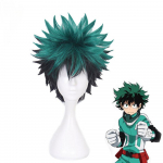 Minu Academia Cosplay Parukas Izuku Midoriya Parukas Boku No Academia/Academy Cosplay Juuksed Izuku Midoriya Deku Parukas Juuksev&otilde;rk roheline